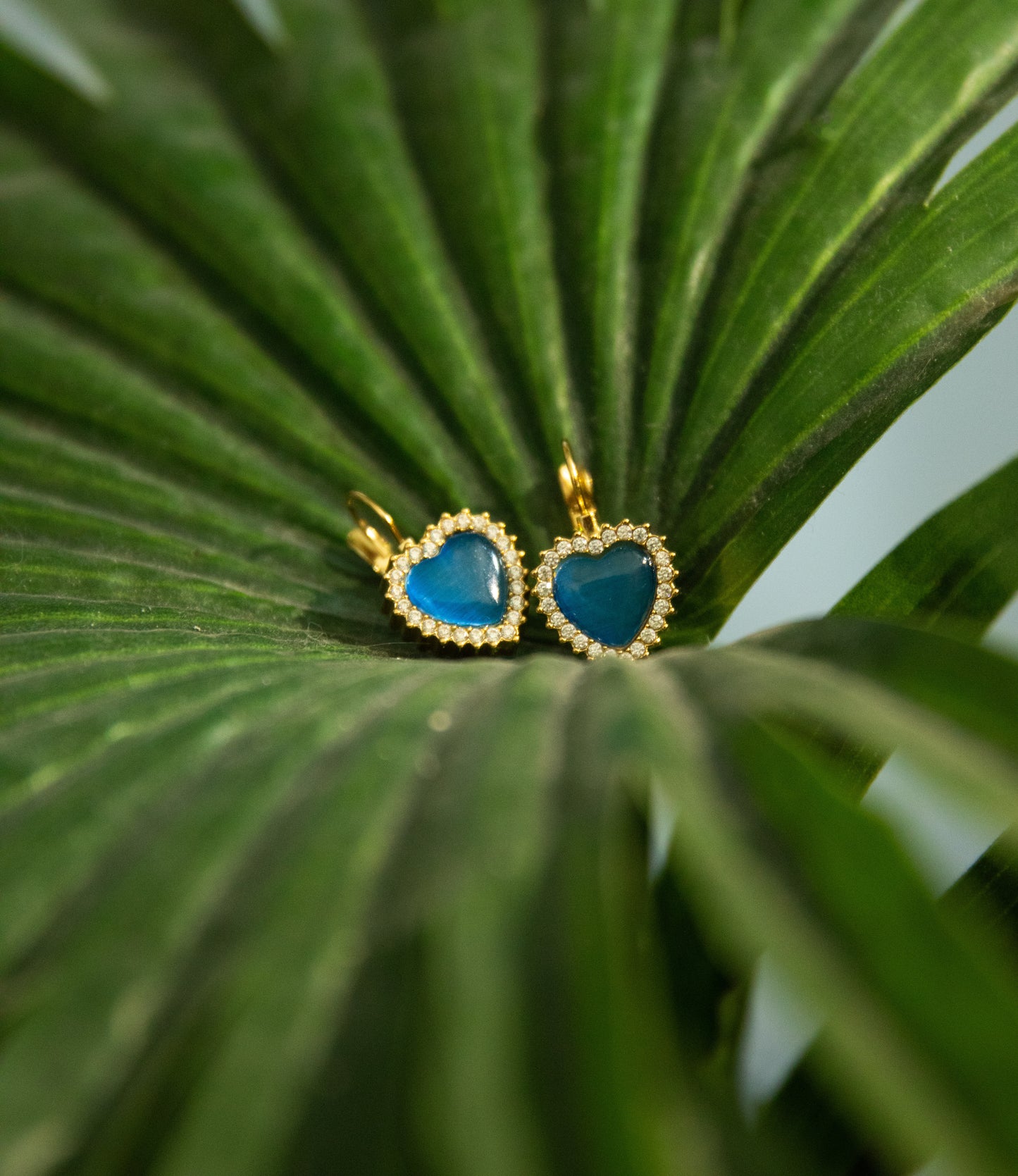 Parure acciaio dorato con cuore blumare