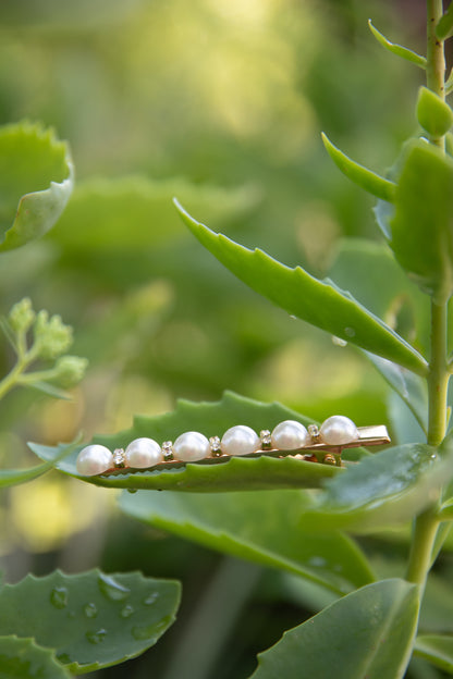 ✨ Set di mollette in metallo dorato con pietre e dettagli luminosi